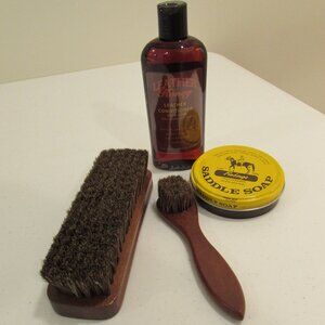Leather Honey Saddle Soap Kit